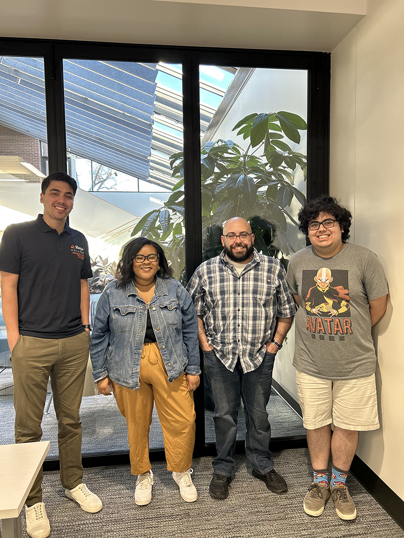 Four participants in the Graduate School Panel