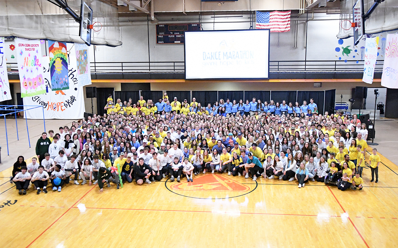 dance marathon group shot