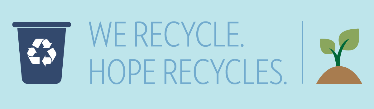 Hope Recycles Banner