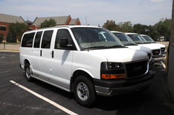 Hope College 12-psgr GMC Savana